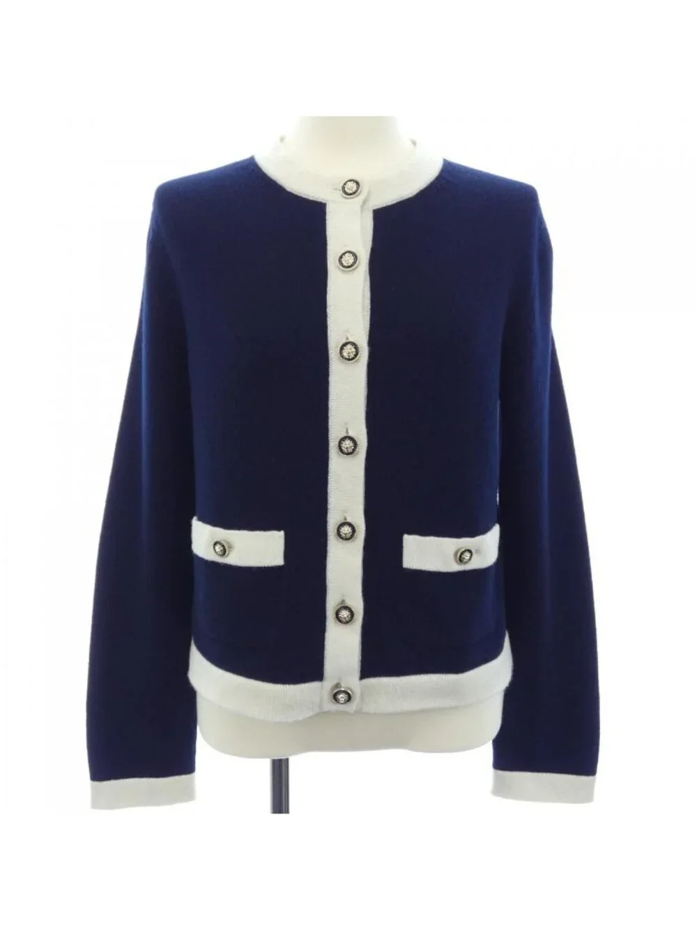Chanel Cardigan Navy